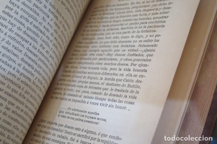 Libros antiguos: 1884.- EP&Iacute;STOLAS MORALES. S&Eacute;NECA - Foto 3