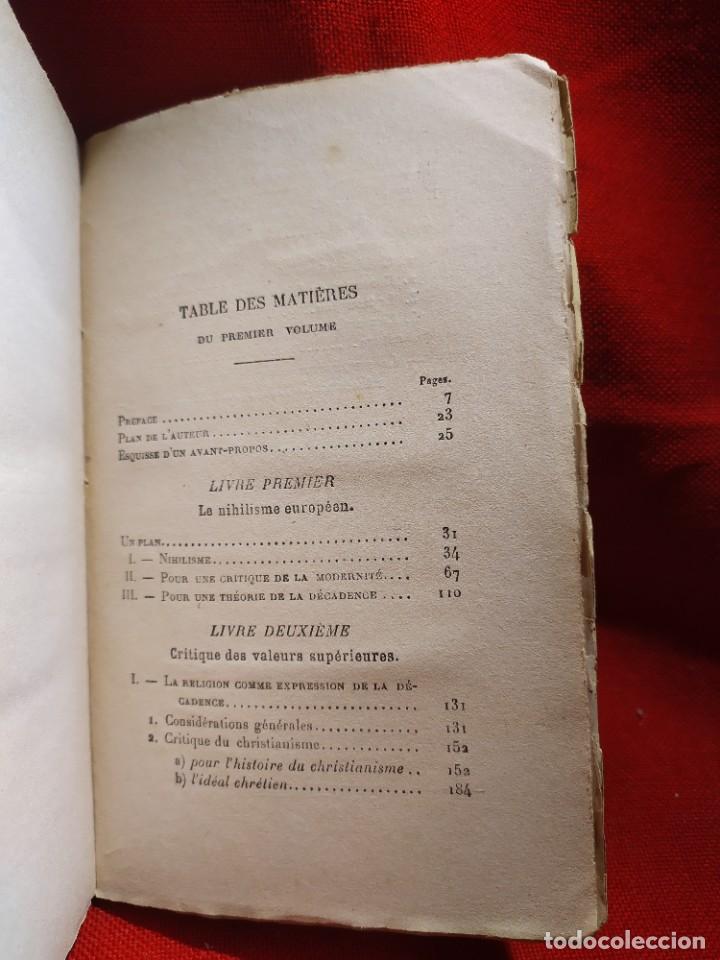 Libros antiguos: 1923. La voluntad de poder. Nietzsche. - Foto 4