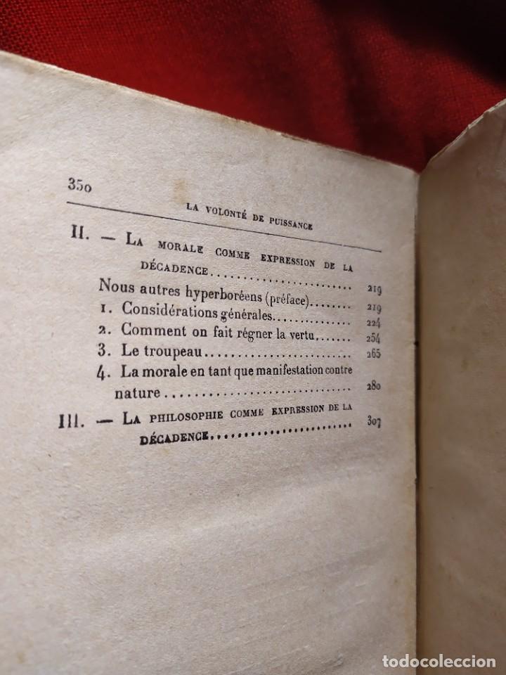 Libros antiguos: 1923. La voluntad de poder. Nietzsche. - Foto 5