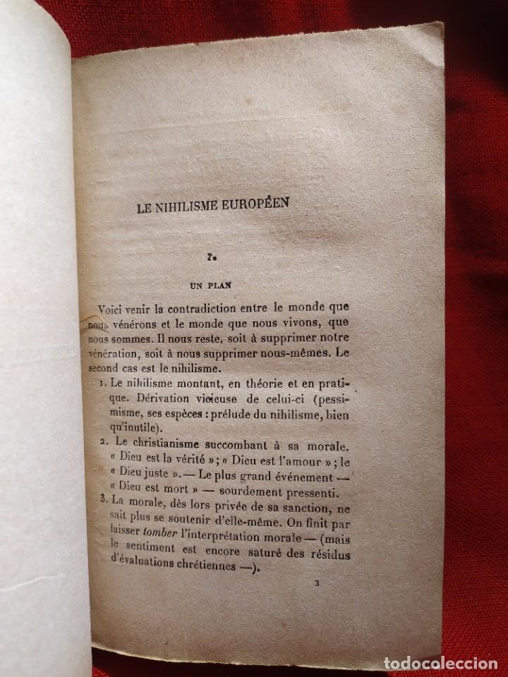 Libros antiguos: 1923. La voluntad de poder. Nietzsche. - Foto 6