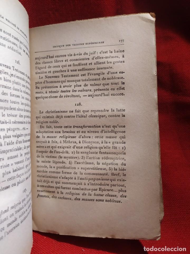 Libros antiguos: 1923. La voluntad de poder. Nietzsche. - Foto 12