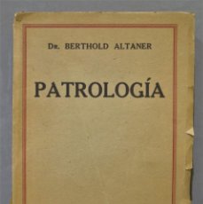 Livros antigos: PATROLOGÍA. ALTANER. Lote 314160343