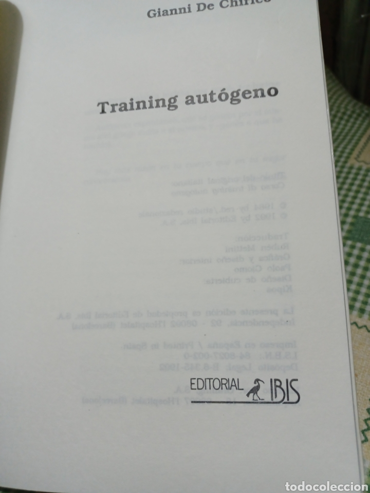 Libros antiguos: Barybook 254 . Training aut&oacute;geno - Foto 4
