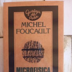 Libros antiguos: MICROFISICA DEL PODER - MICHEL FOUCAULT - ED. DE LA PIQUETA - MADRID - 1979. Lote 338368708