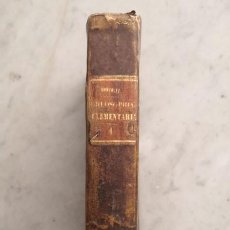 Libros antiguos: PHILOSOPHIA ELEMENTARIA - POR D. FR. ZEPHERINI GONZALEZ - MADRID 1831. Lote 340128493