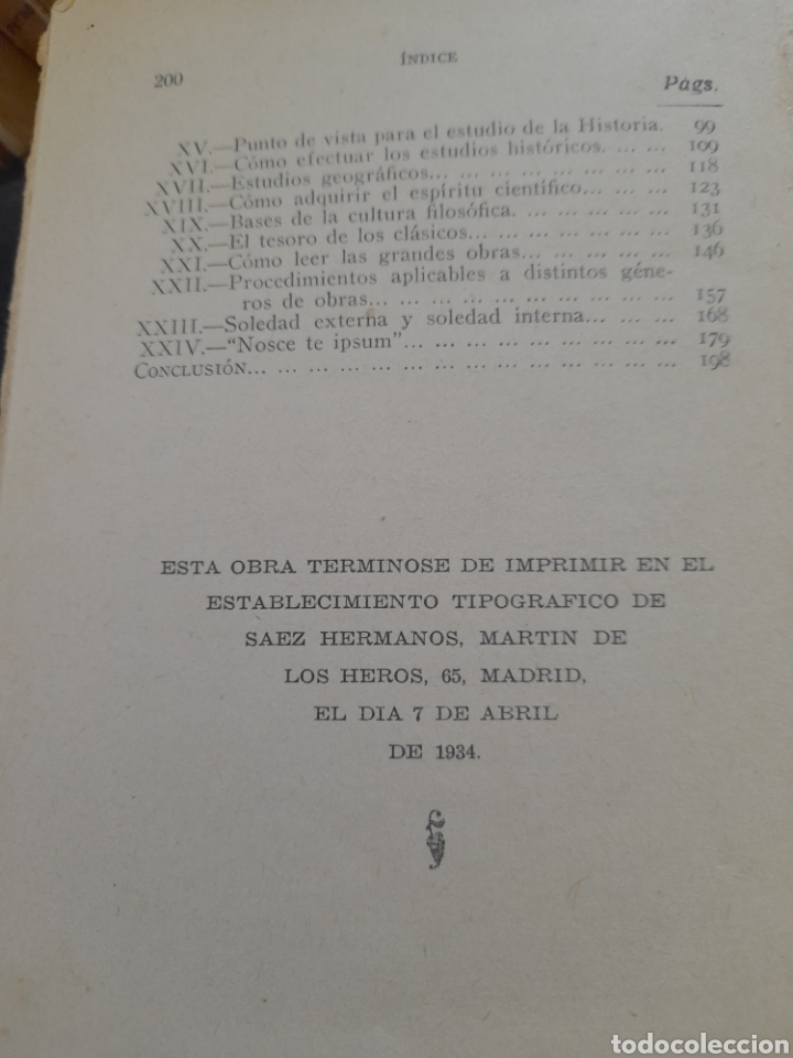 Libros antiguos: El arte de pensar. - Foto 3