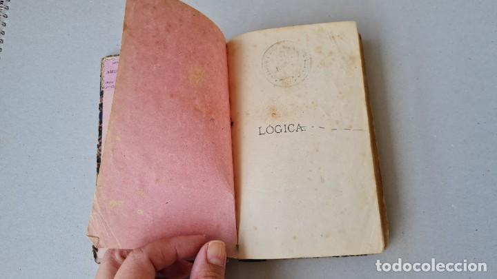 Libros antiguos: L&oacute;gica (libro antiguo) - Foto 3