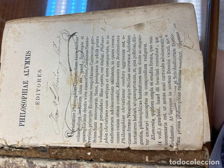 Libros antiguos: PHILOSOPHIAE ALVMNIS - Foto 1