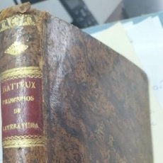 Libros antiguos: AÑO 1797 - PRINCIPIOS FILOSÓFICOS DE LA LITERATURA - BATTEUX - GARCÍA DE ARRIETA - VOL. 1