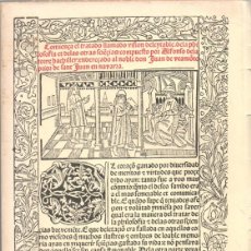 Libros antiguos: VISION DELEITABLE POR ALFONSO DE LA TORRE, FACSIMIL DE LA EDICION DE 1489, VER INDICE