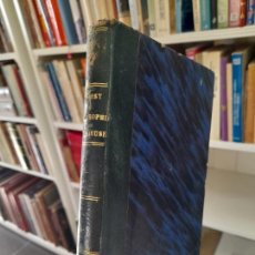 Libros antiguos: RARE. ESSAIS POETIQUES DE PHILOSOPHIE RELIGIEUSE, ATHANASE FOREST, ED. C. VANIER, PARIS, 1861. Lote 387461704