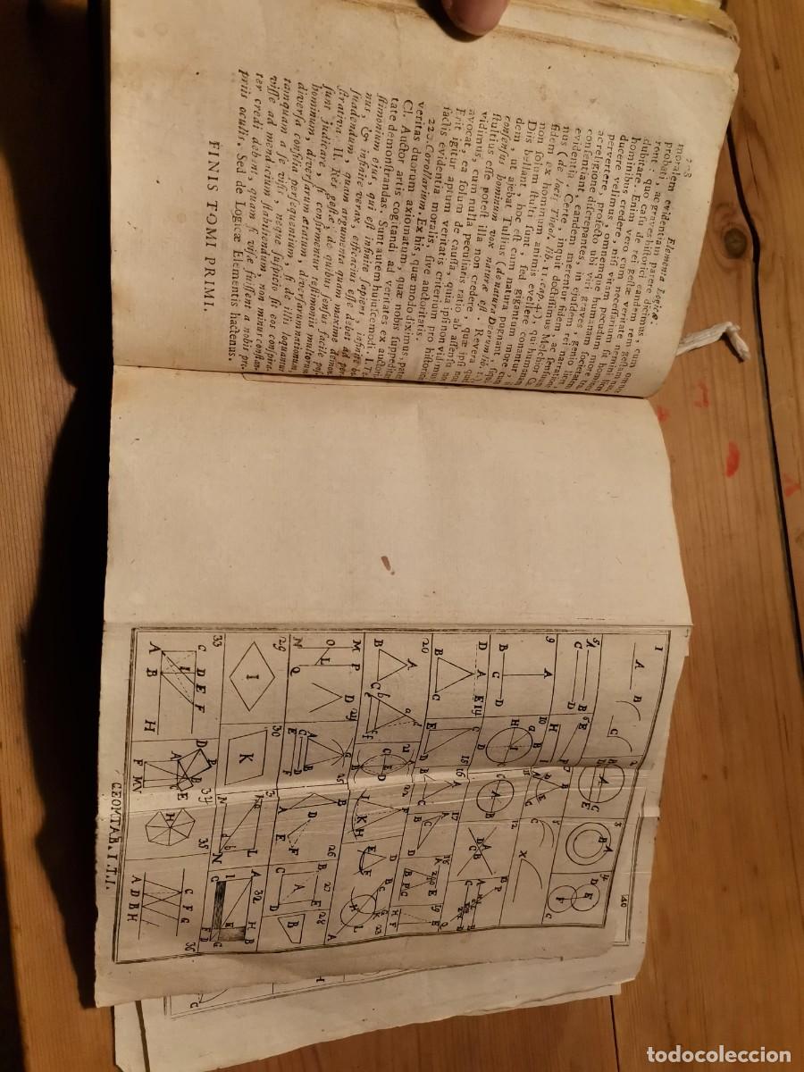 Libros antiguos: Elementa philosophiae 1779 - Foto 11