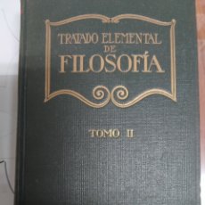 Libri antichi: TRATADO ELEMENTAL DE FILOSOFÍA TOMO II. I.S.F. LOVAINA. VV.AA.