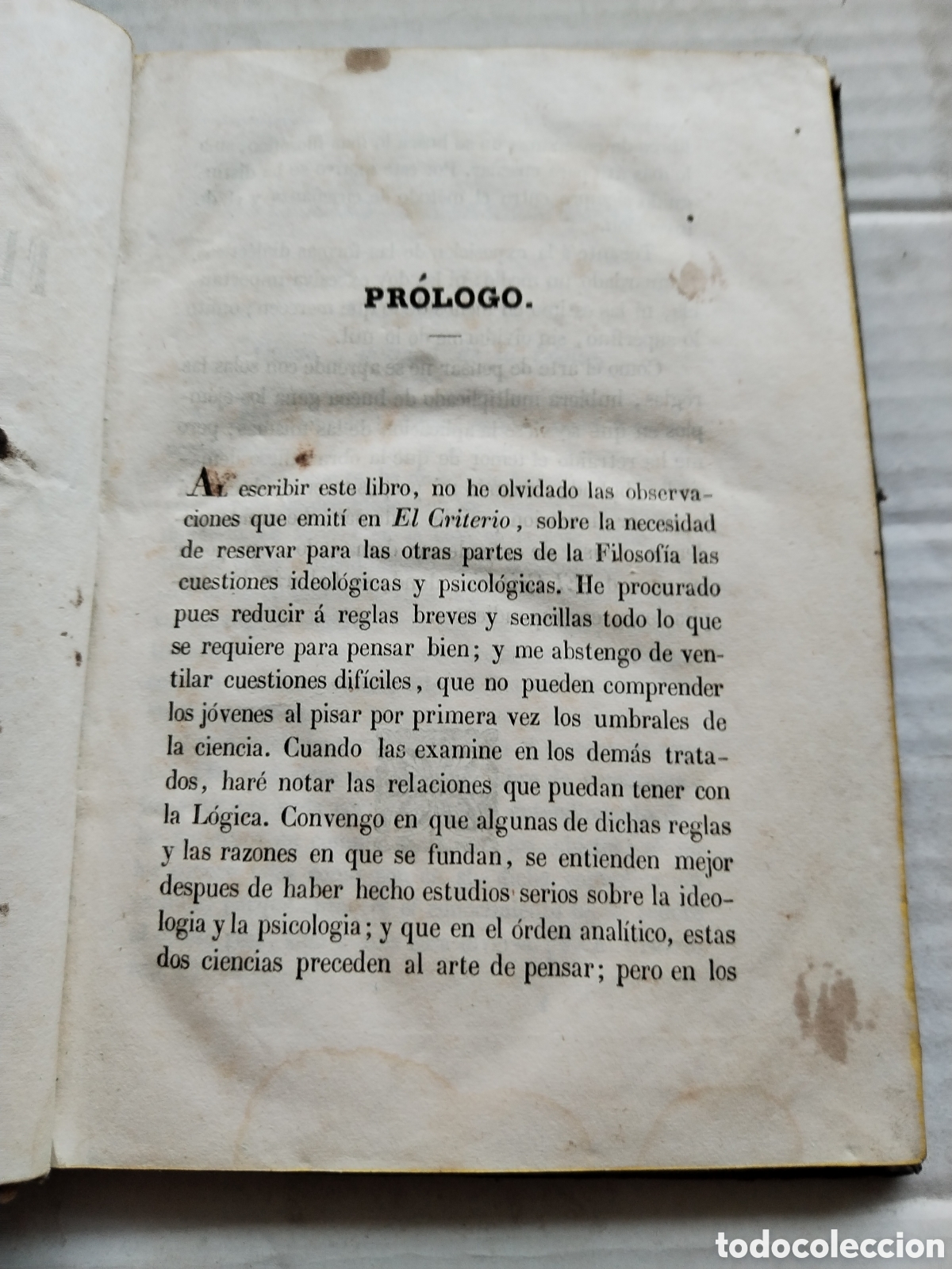 Libros antiguos: FILOSOF&Iacute;A ELEMENTAL/BALMES - Foto 3