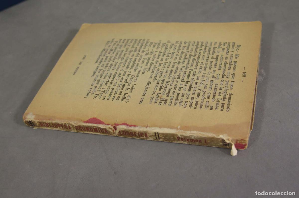 Libros antiguos: DIALGOS SOCRATICOS. PLATON - Foto 2