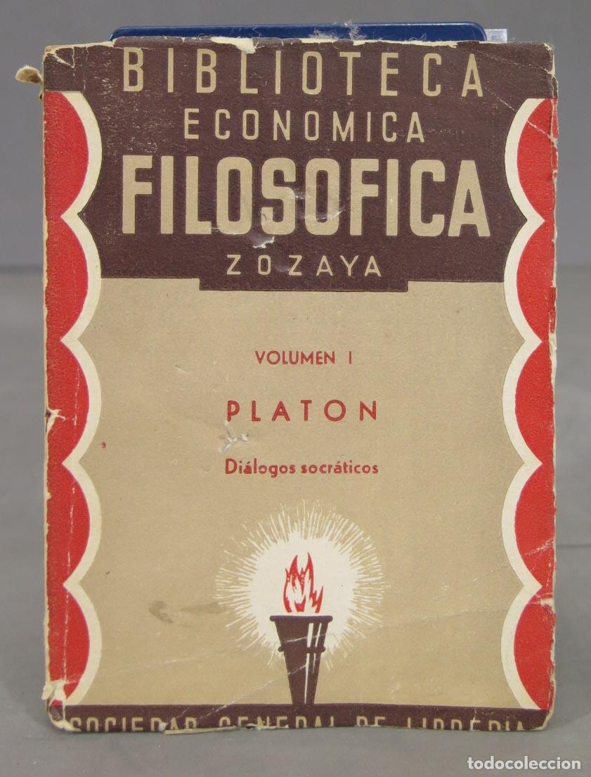 Libros antiguos: DIALGOS SOCRATICOS. PLATON - Foto 1