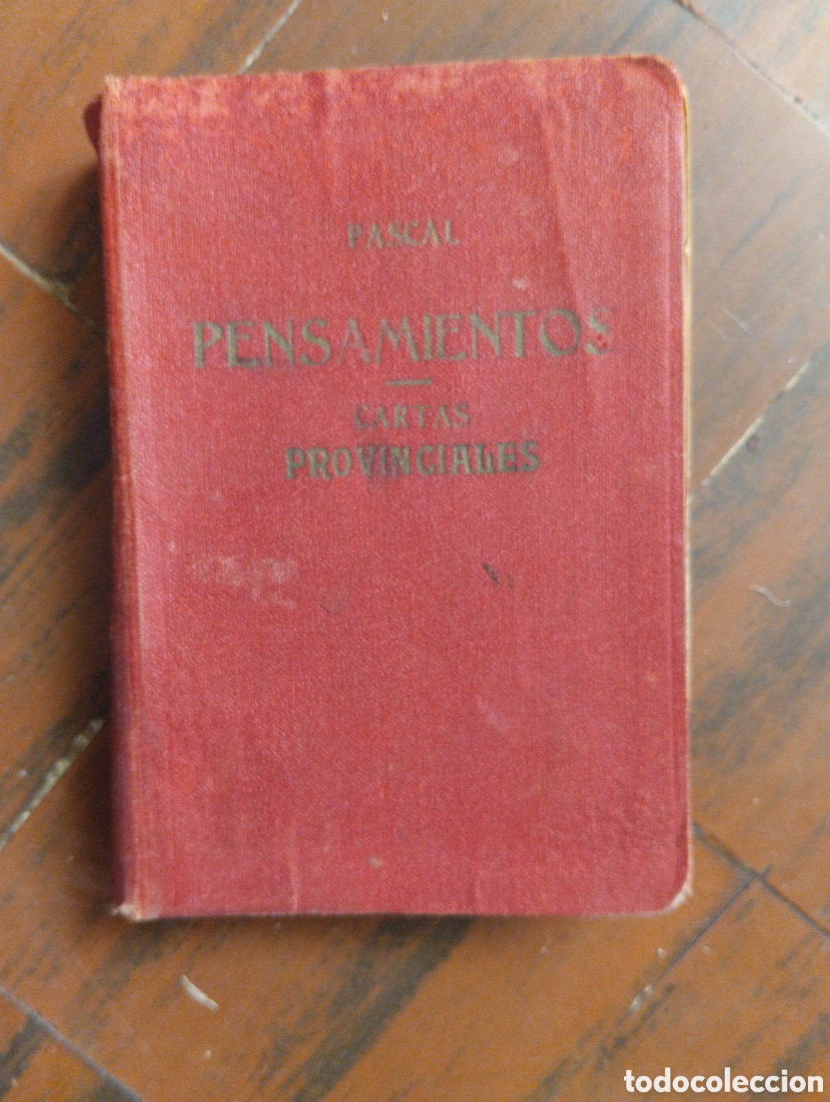 Libros antiguos: Pensamientos Cartas Provinciales, Pascal - Foto 1