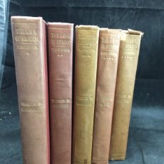 Libros antiguos: GEORGE SANTAYANA THE LIFE OF REASON. 5 TOMOS 1906 SCRIBNER'S NEW YORK EDICIÓN ORIGINAL