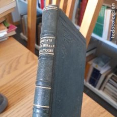 Libros antiguos: FILOSOFÍA. ETUDES MORALES, LABOULAYE, ÉDOUARD, ED. 1868. CHARPENTIER, 1868, L40 VISITA MI TIENDA