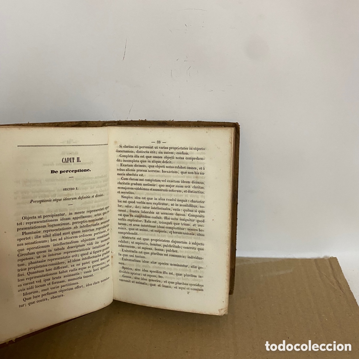 Libros antiguos: Cursus philosophiae elementalis. Logica - Foto 3