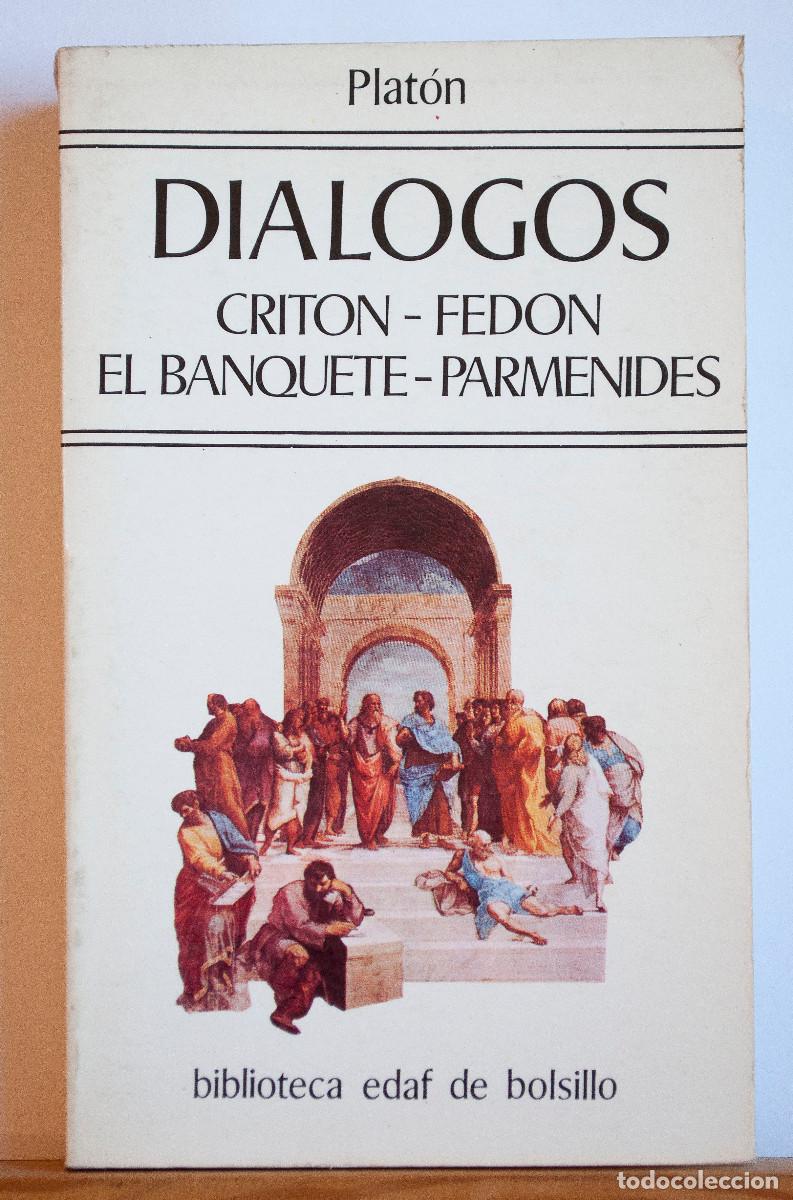 Libros antiguos: Dialogos. Plat&oacute;n. Ed Edaf. 1987 - Foto 1