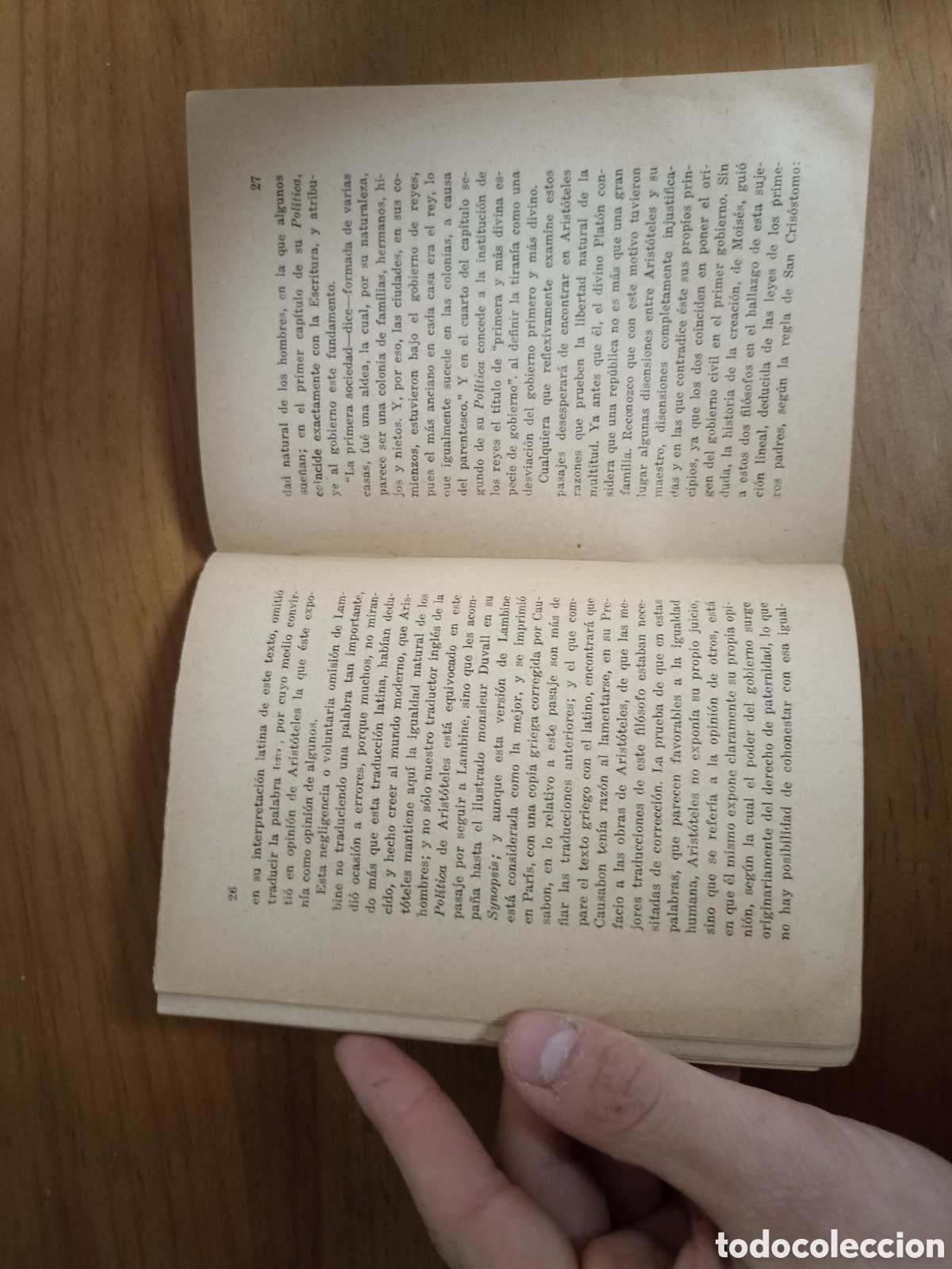 Libros antiguos: ROBERT FILMER Patriarcha El poder natural de los Reyes. 1920 - Foto 2
