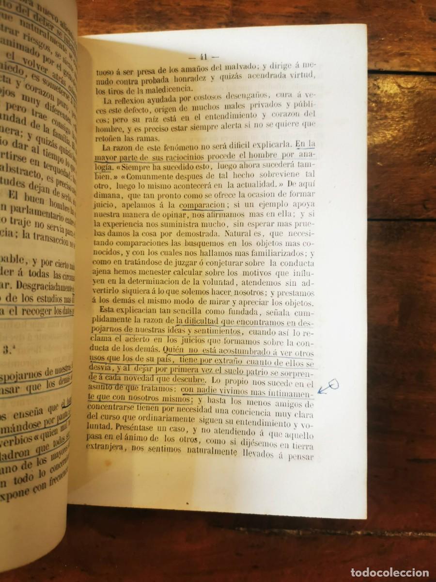 Libros antiguos: BALMES, Jaime. El criterio - Foto 4