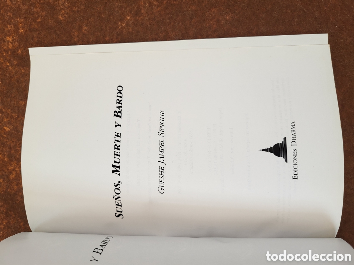 Libros antiguos: SUE&Ntilde;OS, MUERTE Y BARDO - Foto 3