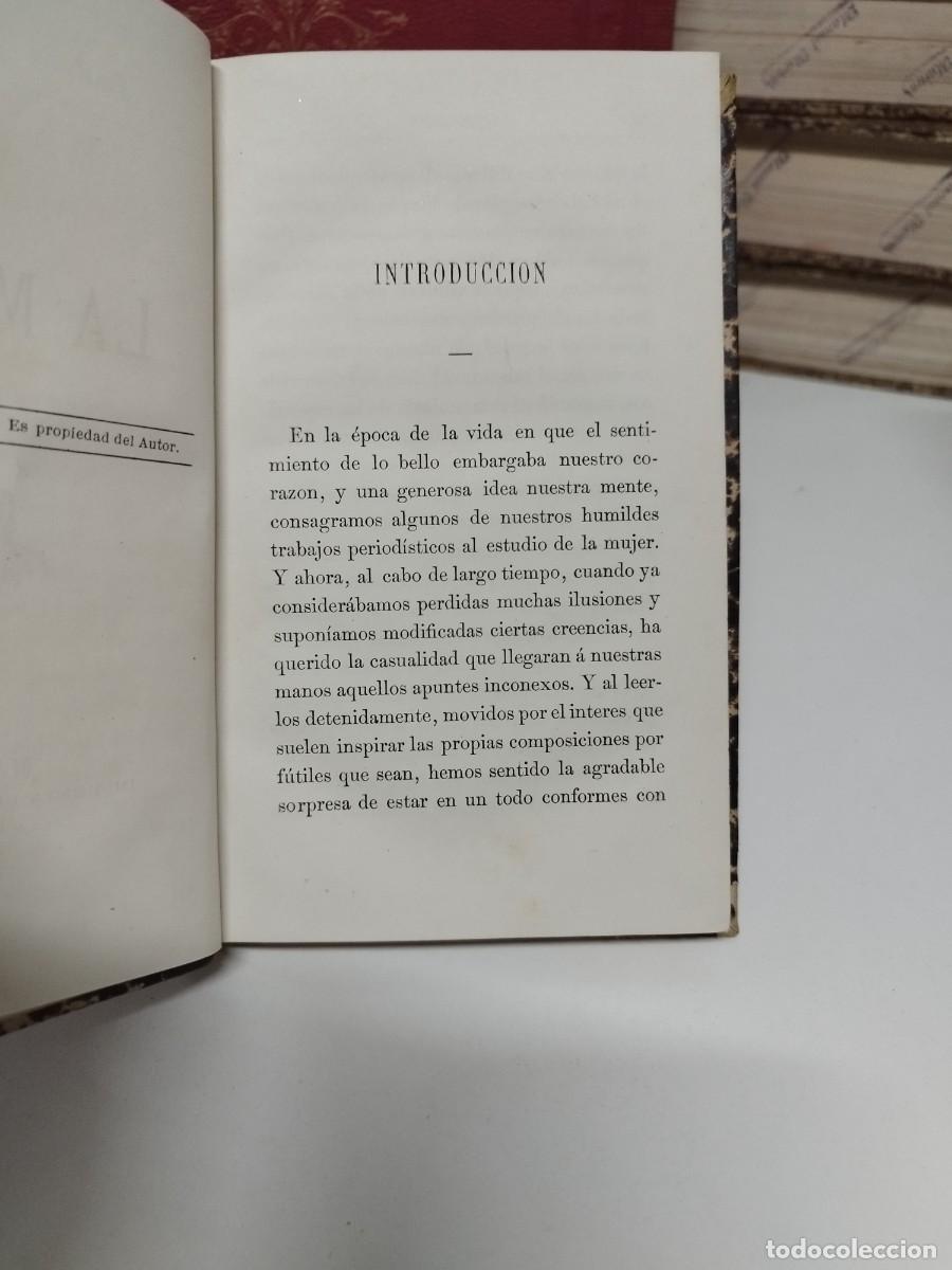 Libros antiguos: LA MUJER. SANTAMARIA, BRAULIO. - Foto 3