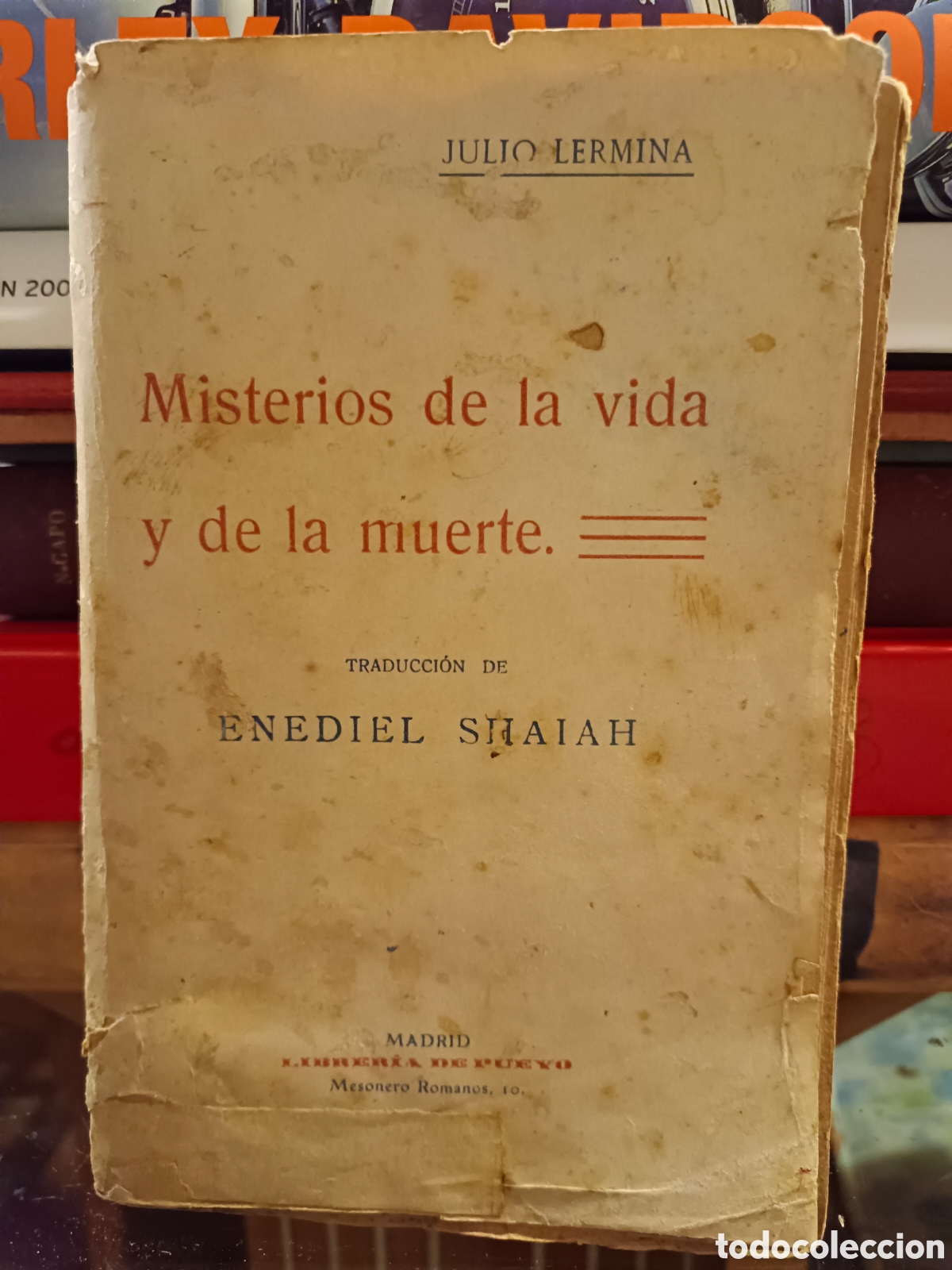 Libros antiguos: Misterios de la Vida y de la Muerte - Foto 1