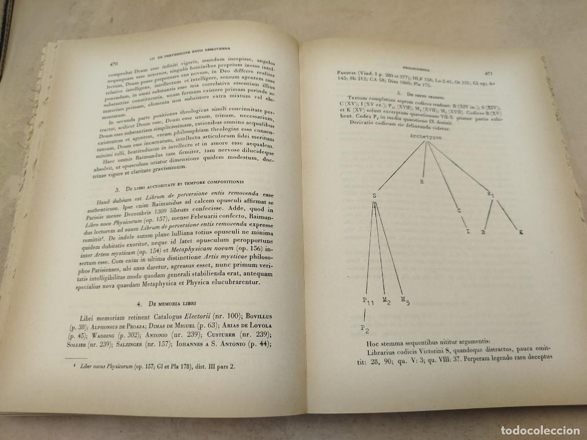 Libros antiguos: OPERA LATINA RAMONLLULL - Foto 8