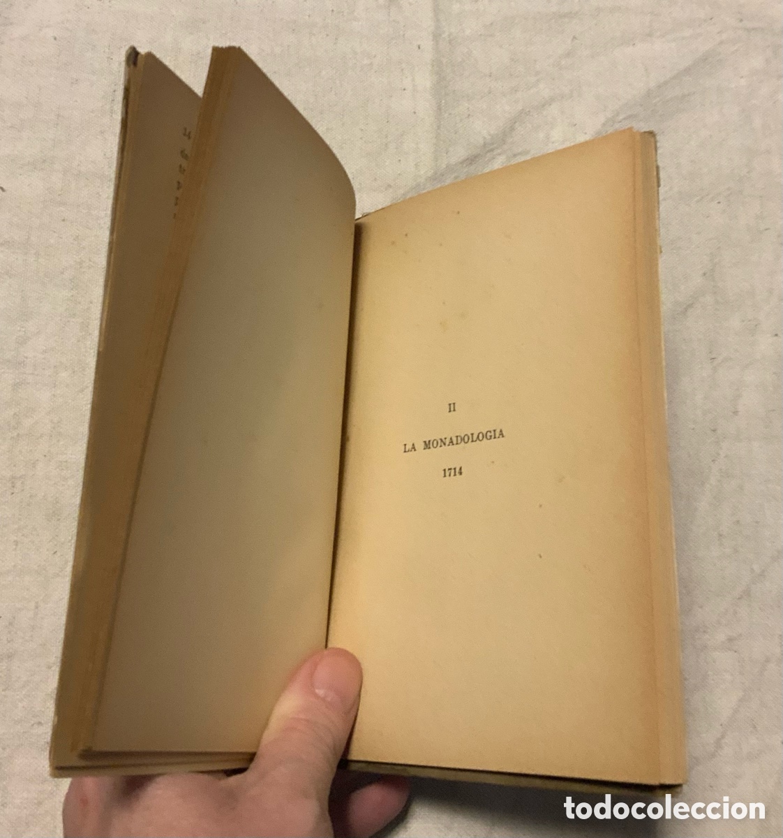 Libros antiguos: Op&uacute;sculos filos&oacute;ficos. Leibnitz - Foto 5