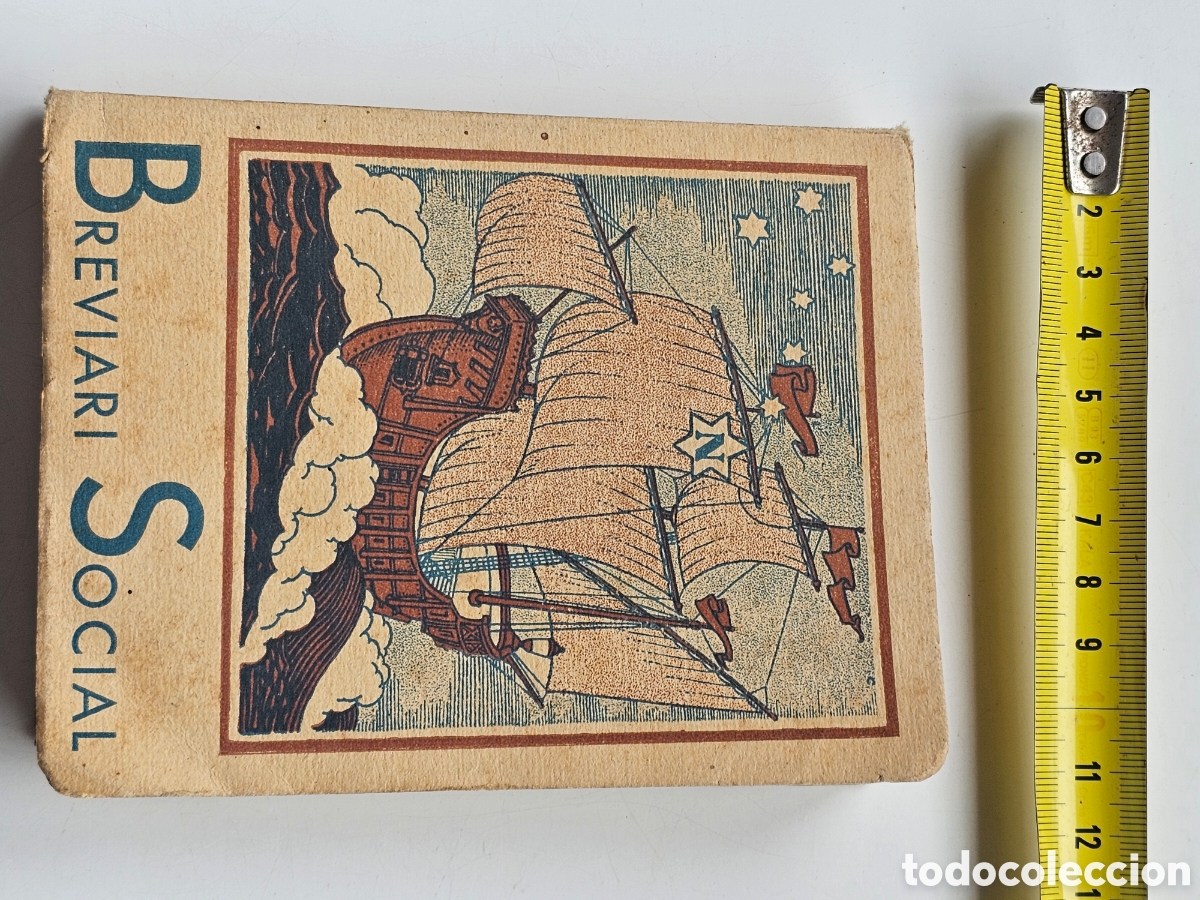 Libros antiguos: Libro en Catal&aacute;n Brevari Social de 1934, - Foto 2