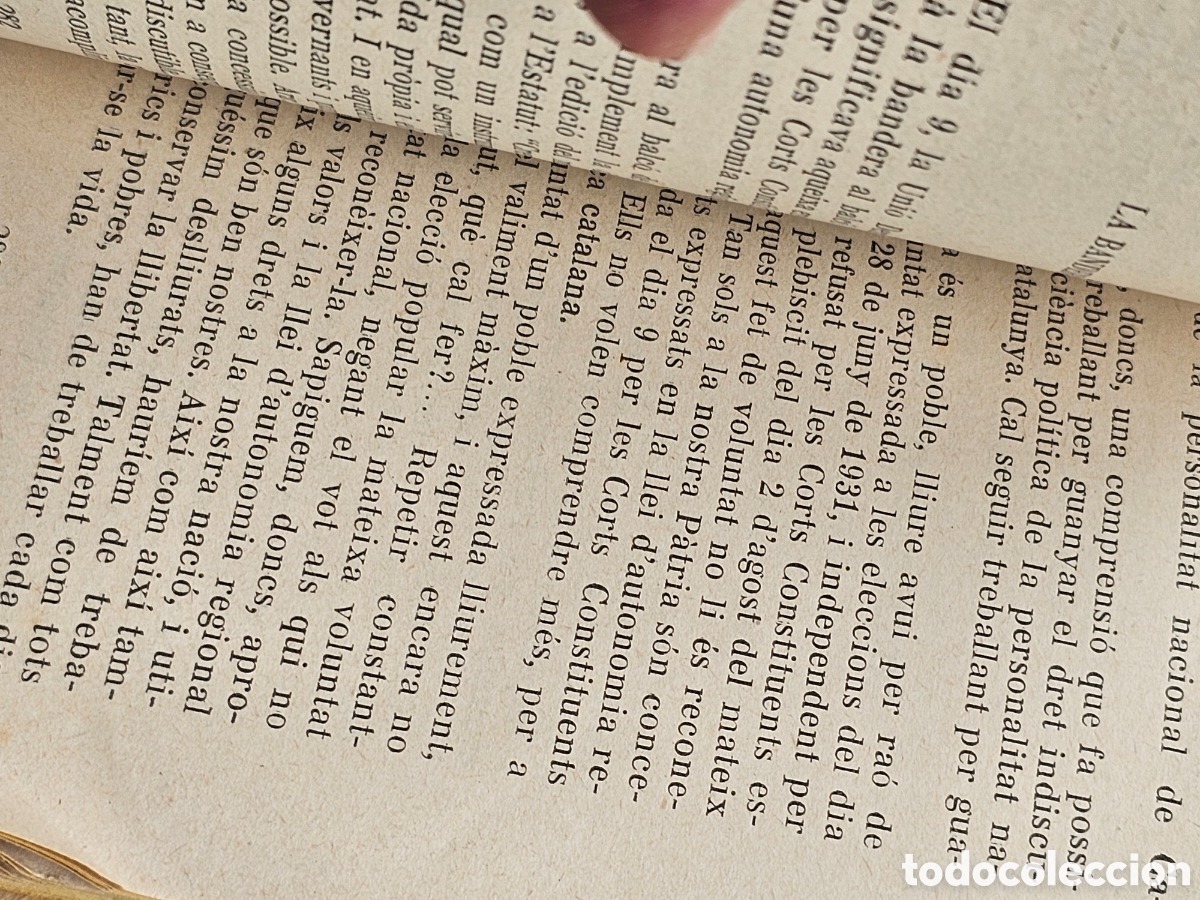 Libros antiguos: Libro en Catal&aacute;n Brevari Social de 1934, - Foto 5