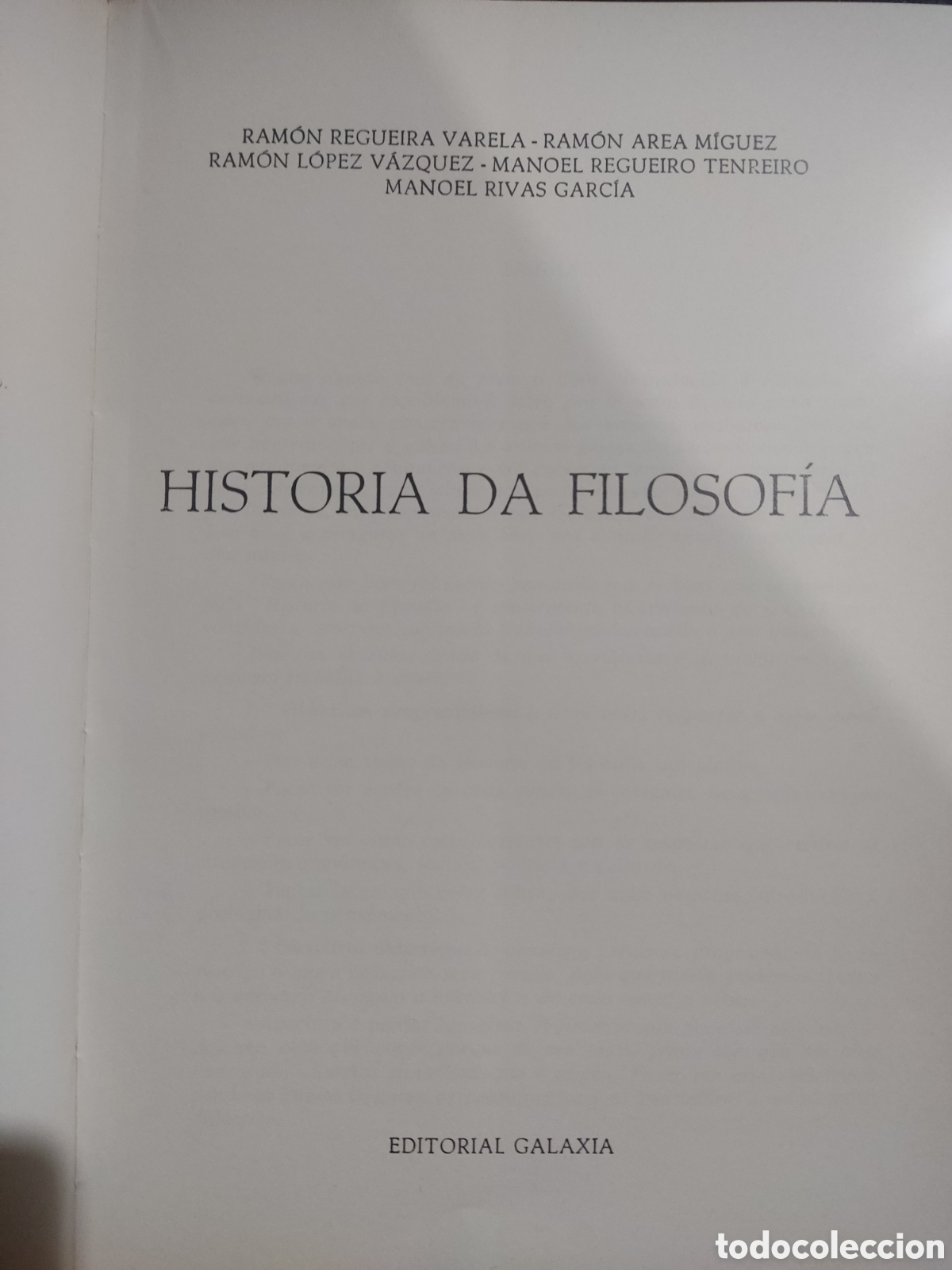Libros antiguos: Historia da filosof&iacute;a - Foto 2