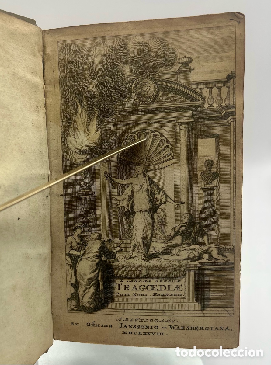 Libros antiguos: 1678 - S&eacute;neca: &ldquo;Tragedias&rdquo; - Foto 6