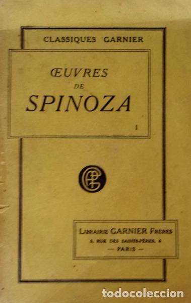 Libros antiguos: SPINOZA. - OEUVRES DE ... - Foto 1