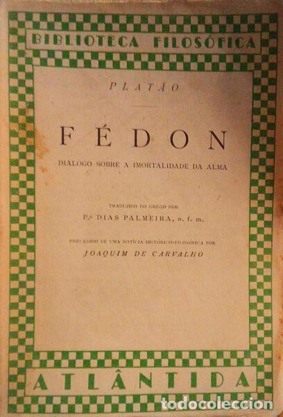 Libros antiguos: PLAT&Atilde;O. - F&Eacute;DON. - Foto 1
