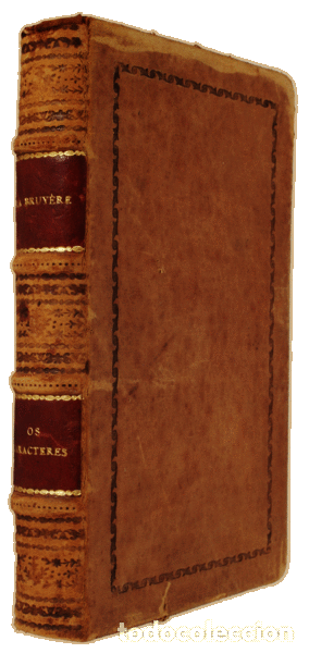 Libros antiguos: LA BRUY&Egrave;RE. (Jean de) - OS CARACTERES. - Foto 3