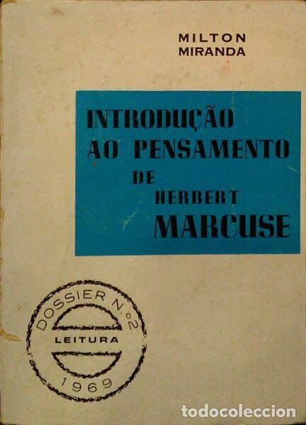 Libros antiguos: MARCUSE. (Herbert) - INTRODU&Ccedil;&Atilde;O AO PENSAMENTO DE HERBERT MARCUSE. - Foto 1