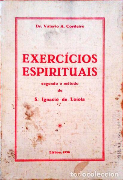 Libros antiguos: CORDEIRO. (Val&eacute;rio A.) - EXERC&Iacute;CIOS ESPIRITUAIS. - Foto 1