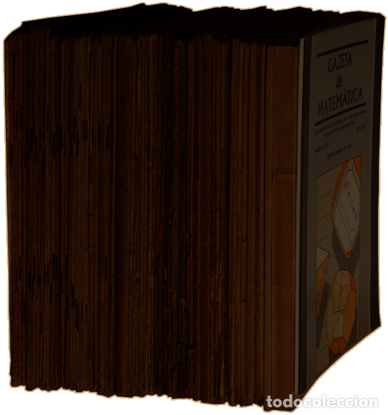 Libros antiguos: GAZETA DE MATEM&Aacute;TICA. [98 N&Uacute;MEROS] - Foto 4
