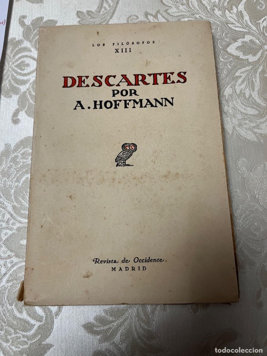 Libros antiguos: Hoffmann, A. - Descartes - Foto 1