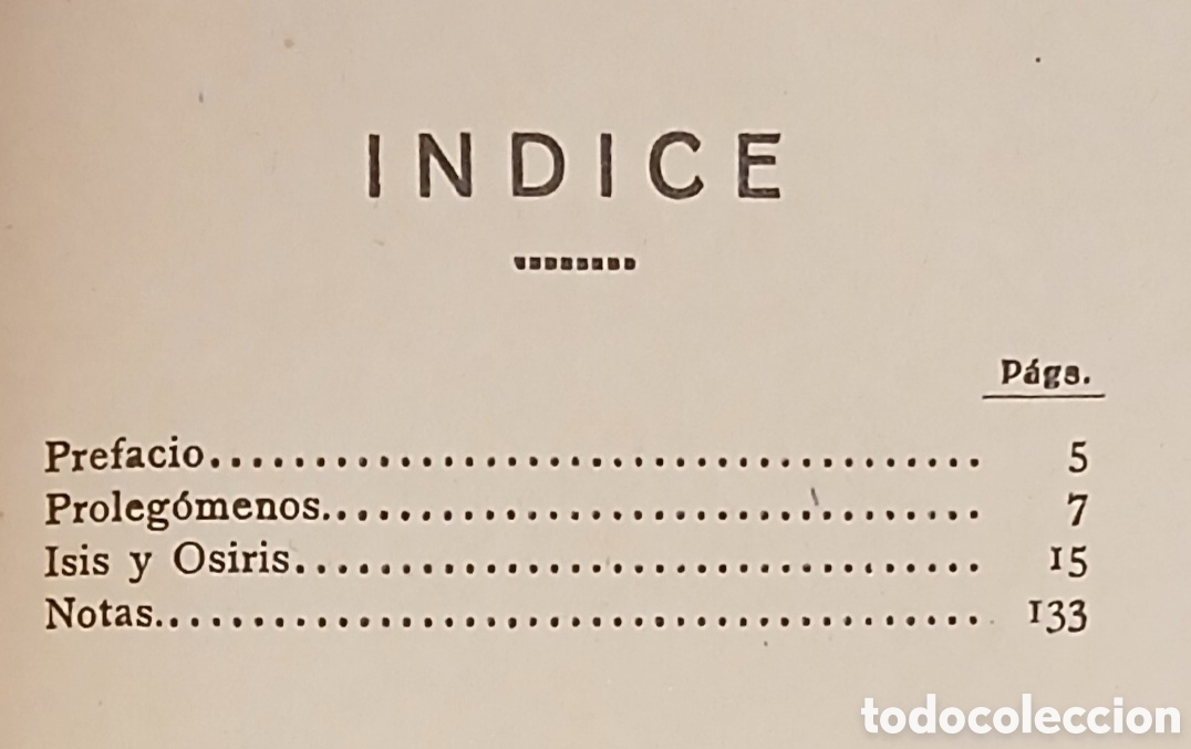 Libros antiguos: Plutarco, Isis y Osiris, 1930 - Foto 3