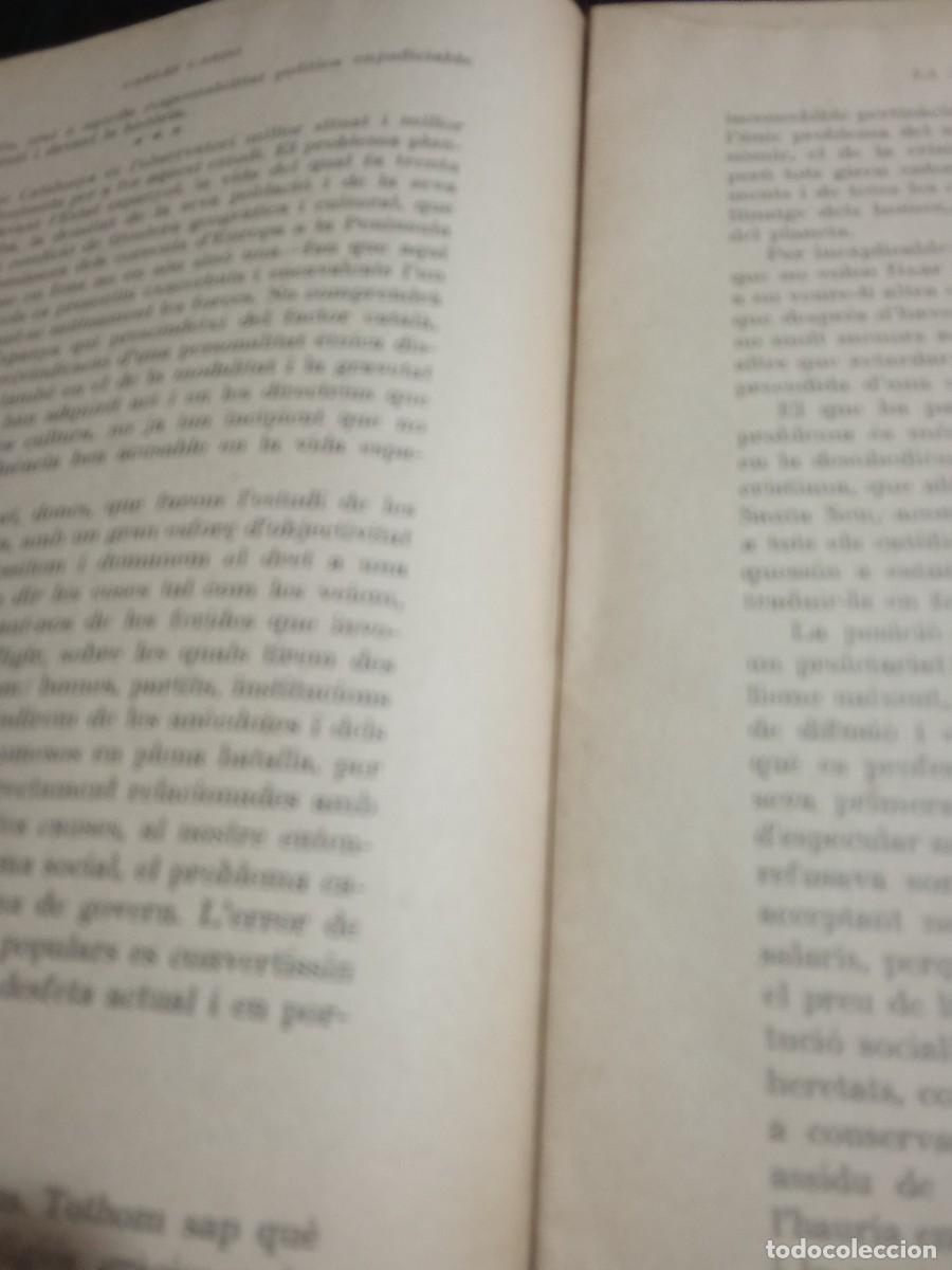 Libros antiguos: La moral de la derrota.1936. - Foto 2