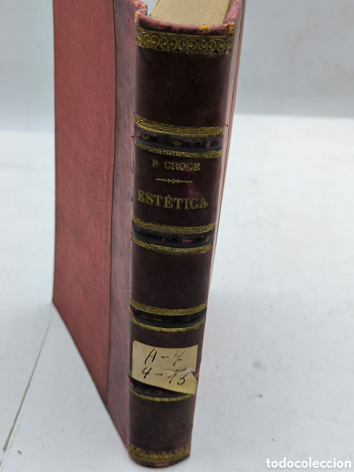Libros antiguos: Est&eacute;tica. B. Croce.1912 - Foto 2