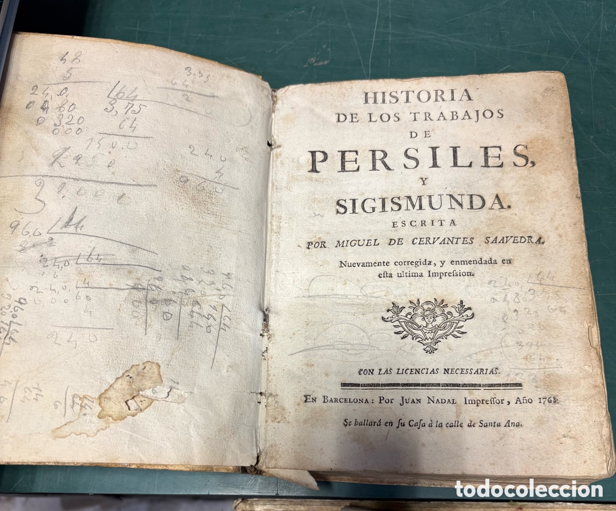 Libros antiguos: HISTORIA DE LOS TRABAJOS DE PERSILES Y SIGISMUNDA, CERVANTES