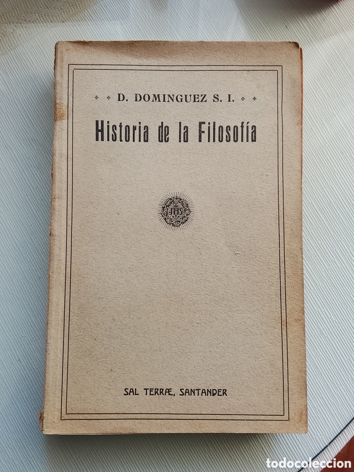 Libros antiguos: Historia de la filosof&iacute;a, 1922.