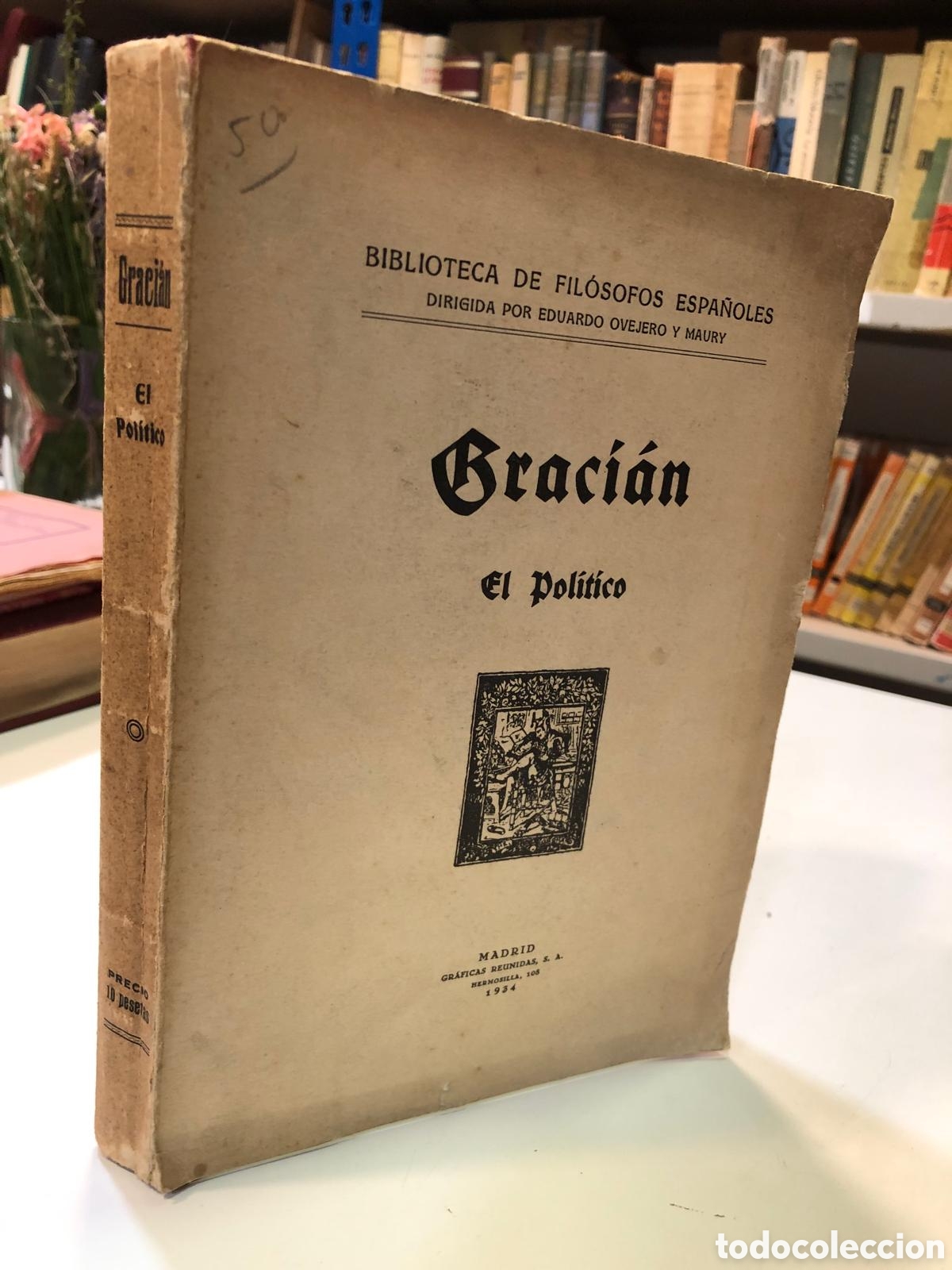Libros antiguos: El Pol&iacute;tico don Fernando el Cat&oacute;lico - Baltasar Graci&aacute;n