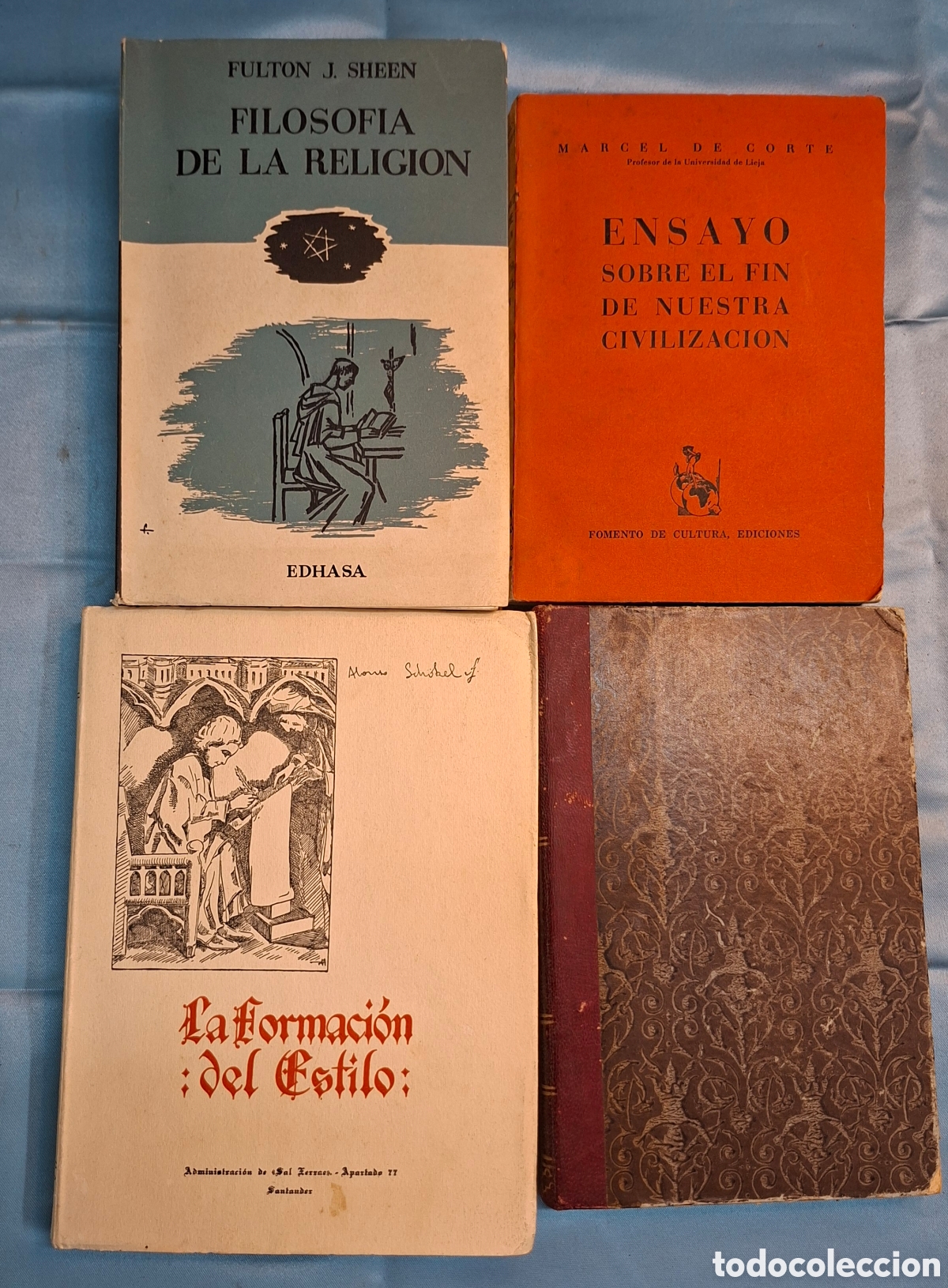 Libros antiguos: Colecci&oacute;n 4 Libros Filosof&iacute;a y Ensayo